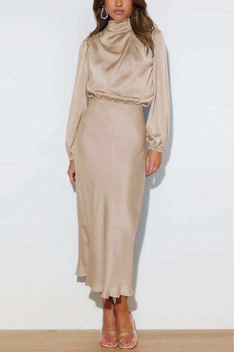 Midi modest dress